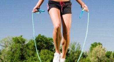 Skipping rope for weight loss by 7 kg in a week